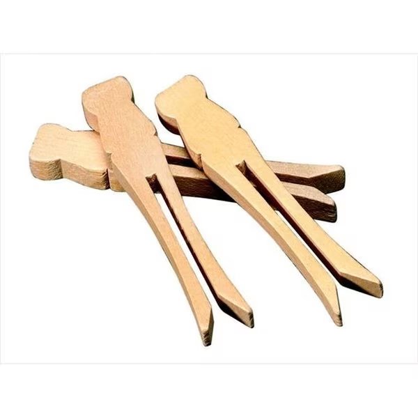 Creativity Street 085964 Wood Slotted Flat Clothespin; 3.75 In; Natural; Pack 50, Creativity Street, Mfr#: 85964